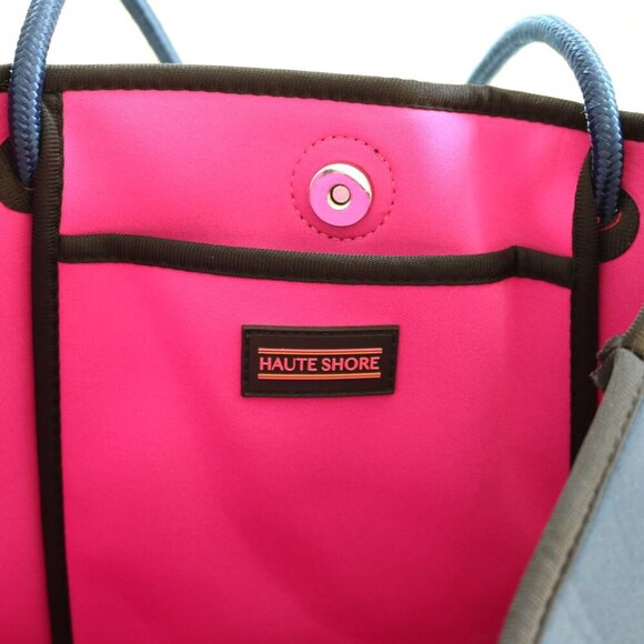 Camouflage Tote Bag with Pink Stripes - Picture 9 of 9